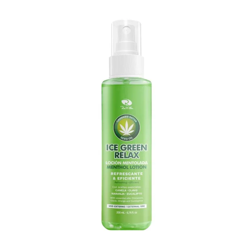 Loción Mentolada Green 200ml. Ross D Elen