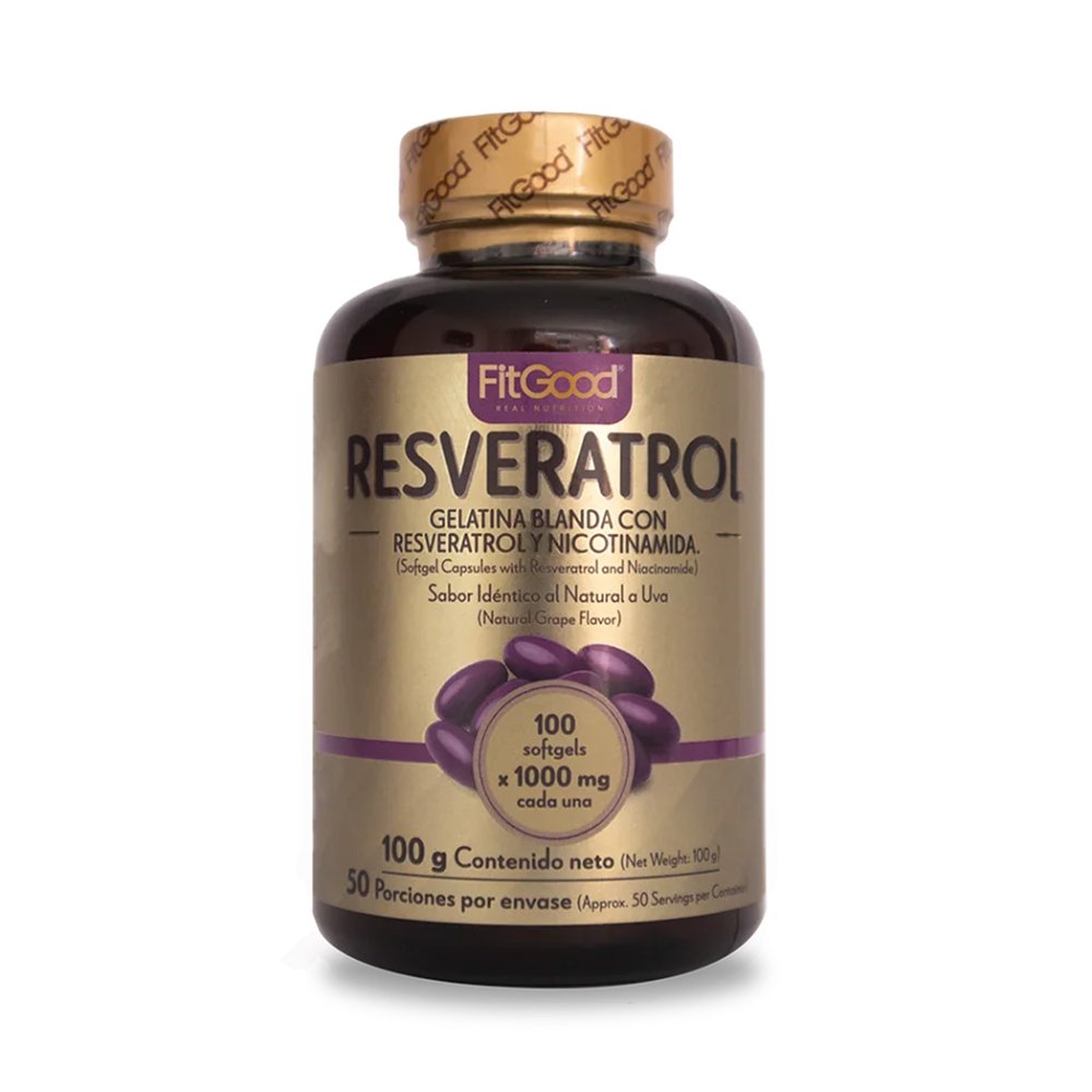 Resveratrol 100 Softgels FitGood