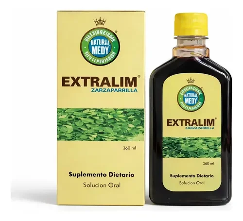Extralim Zarzaparrilla 360ml. Jarabe Natural Medy