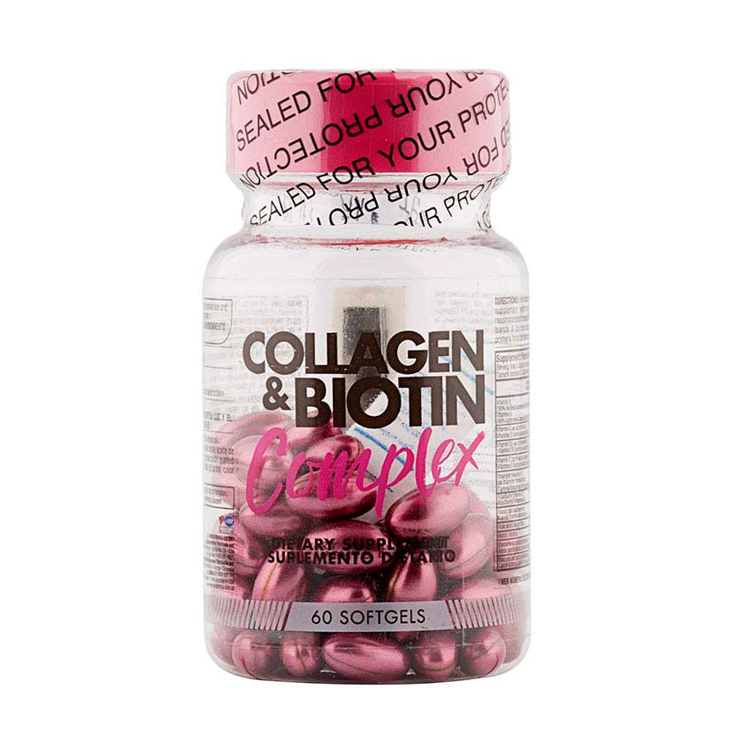 Collagen & Biotin Complex 60/Capsules de Healthy America
