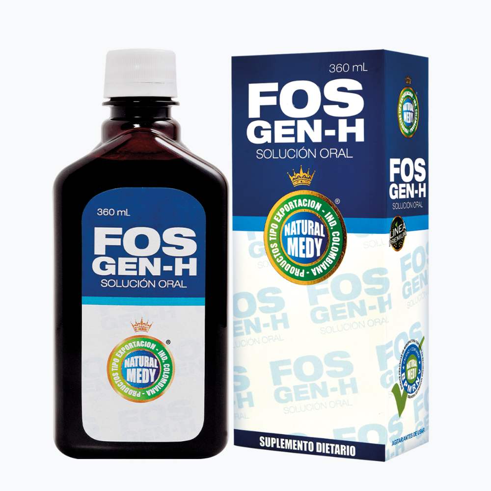 Fos Gen-H 360ml. Jarabe Natural Medy