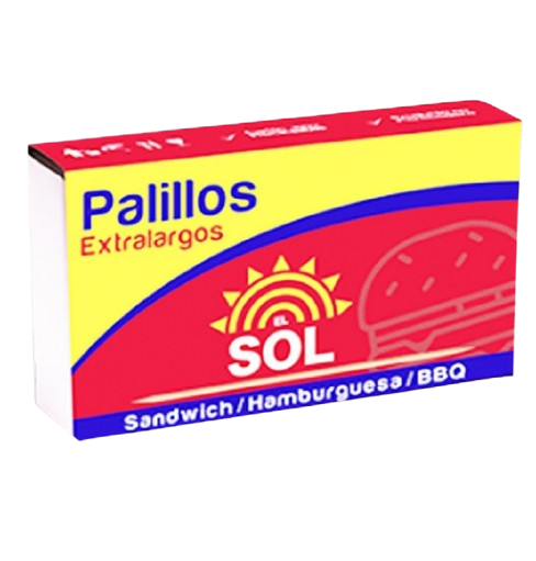 PALILLOS DE HAMBURGUESA