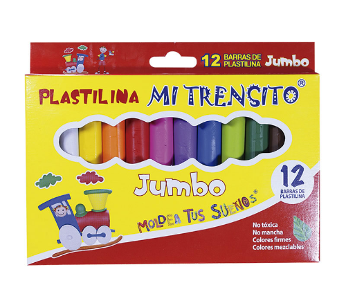 Plastilina Yumbo trensito x12