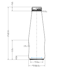 envase jugo 300ml ref: 4225