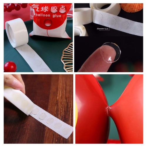 Puntos de silicona para globos