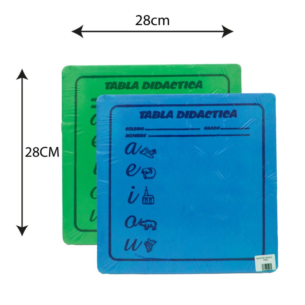 tabla para punzar y plastilina