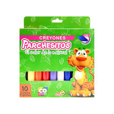 Crayón parchesitox10 delgado