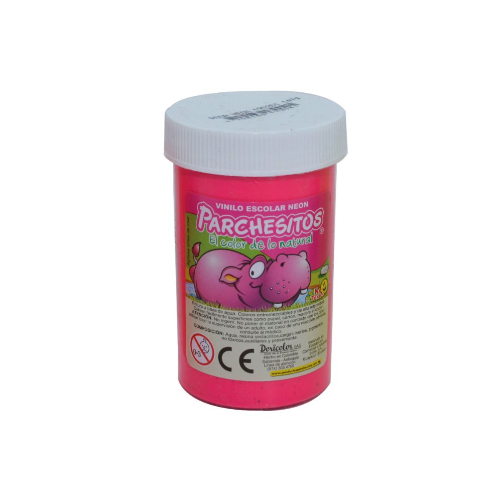Vinilo parchesito fluorescente x125ml