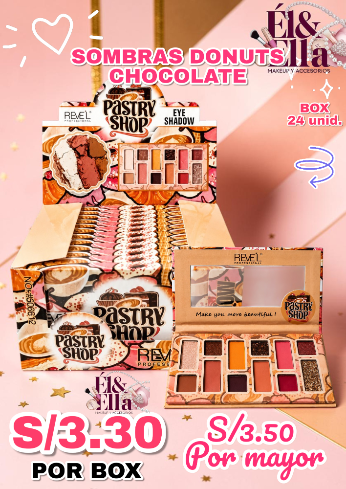 SOMBRAS DONUTS CHOCOLATE