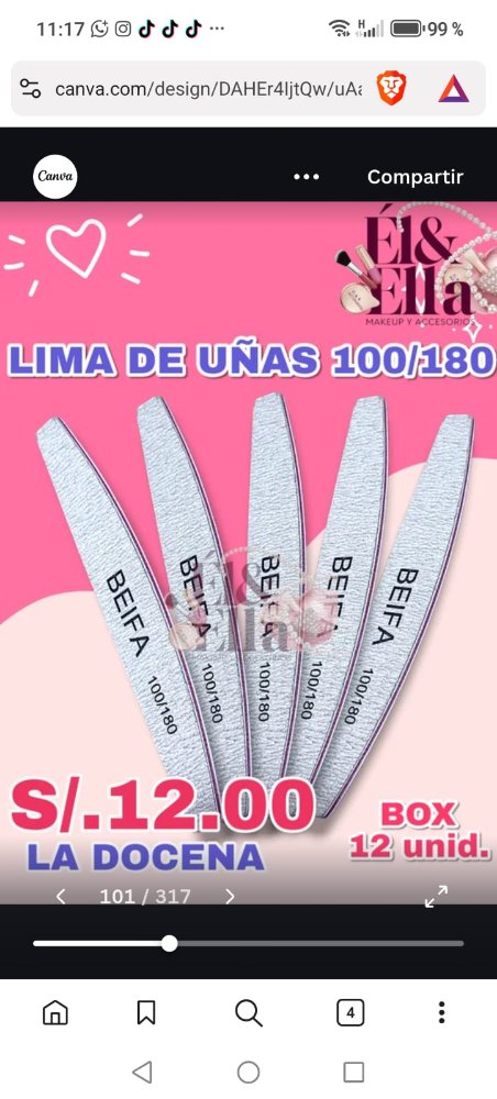 LIMA DE UÑAS BEIFA