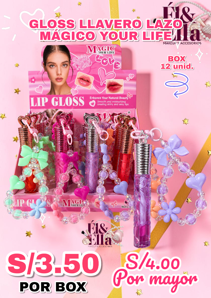 GLOSS LLAVERO LAZO MÁGICO YOUR LIFE