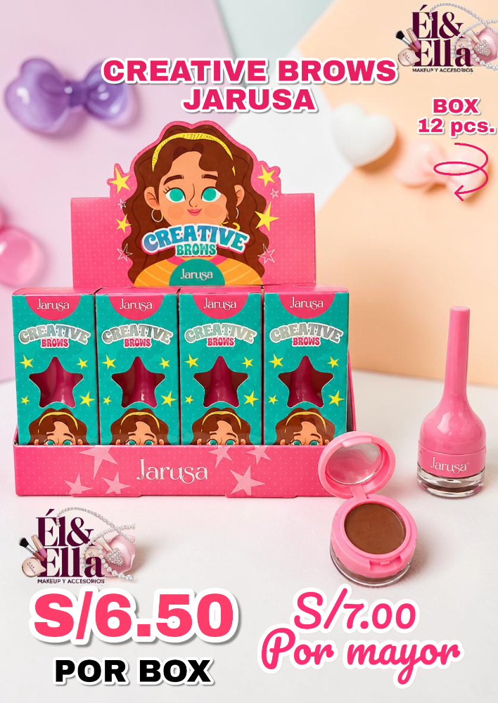 BOX CREATIVE BROWS JARUSA AGG-10