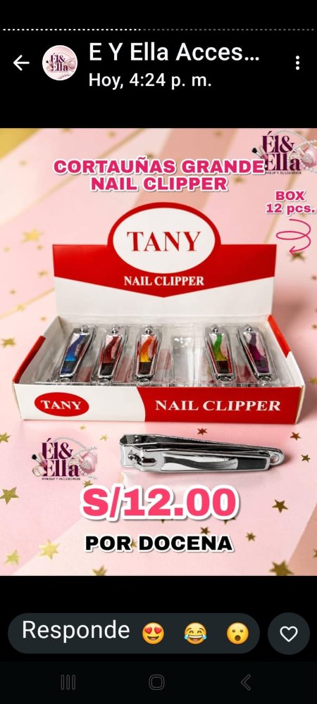 CORTAUÑAS GRANDE NAIL CLIPPER