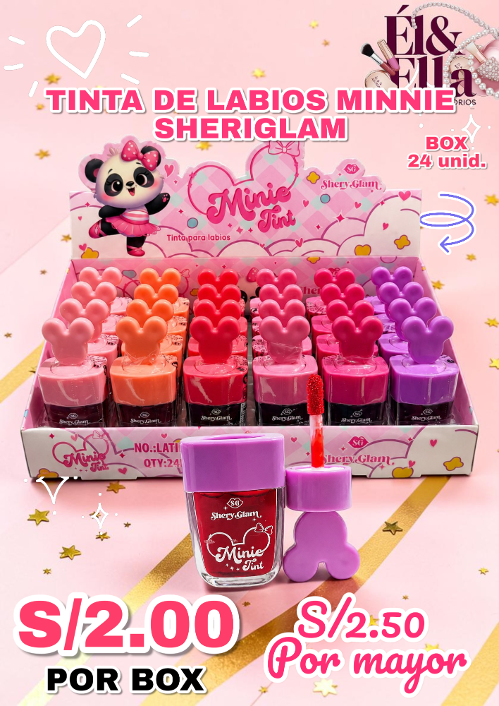 TINTA DE LABIOS MINNIE SHERIGLAM