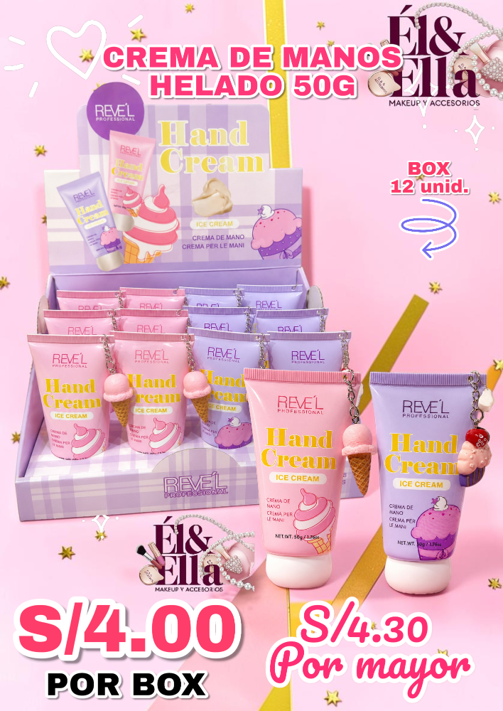 CREMA DE MANOS  HELADO 50G