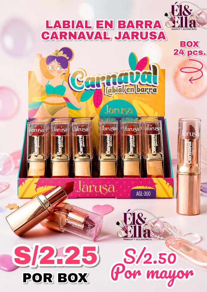 LABIAL EN BARRA CARNAVAL JARUSA AGL-300