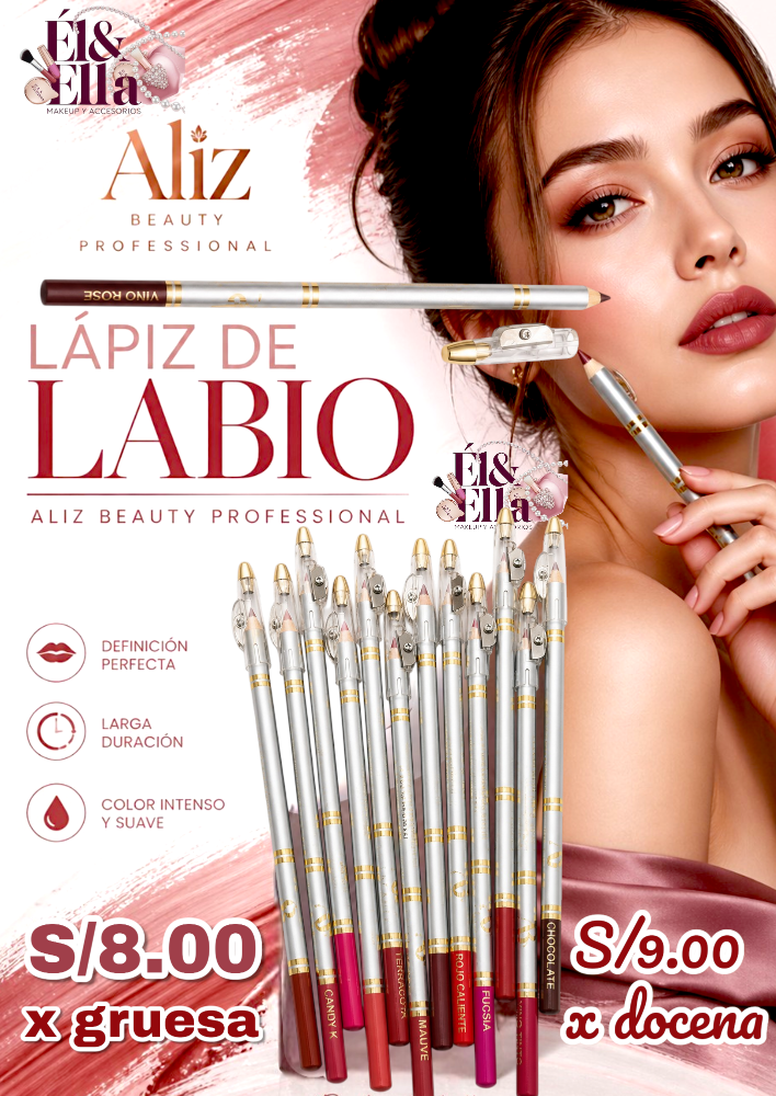 LAPIZ DE LABIO ALIZ BEAUTY