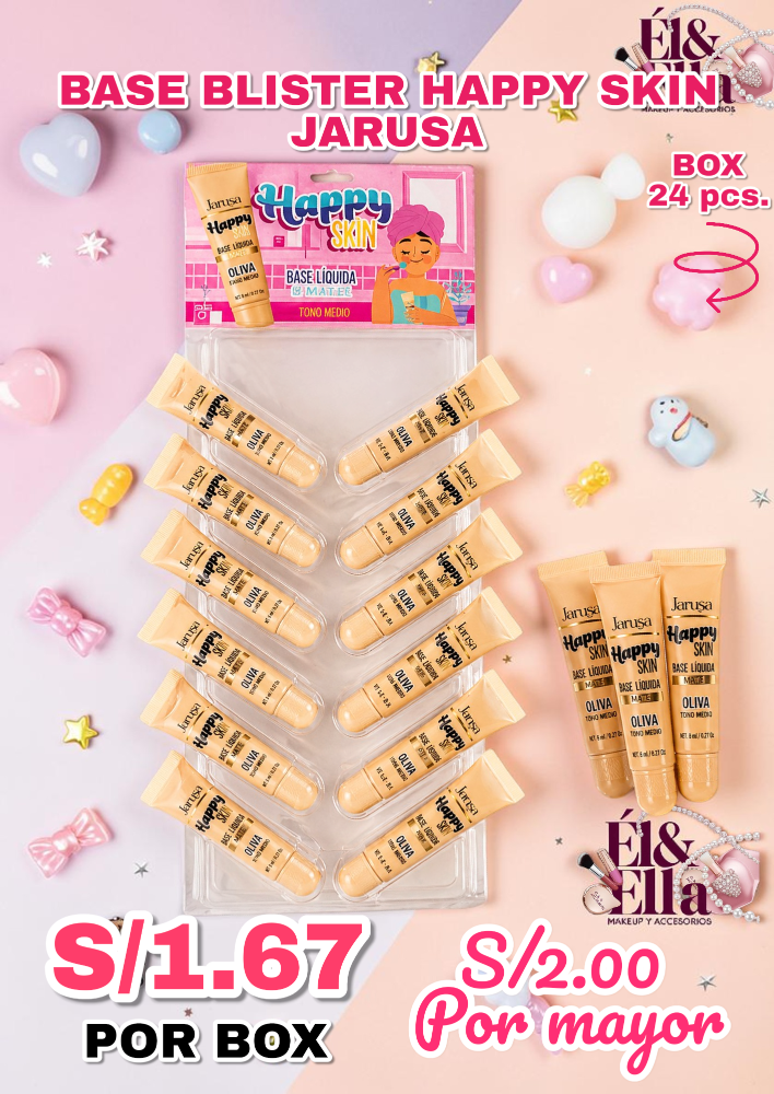 BASE BLISTER HAPPY SKIN JARUSA
