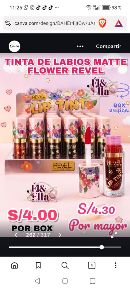 TINTA DE LABIOS MATTE FLOWER REVEL
