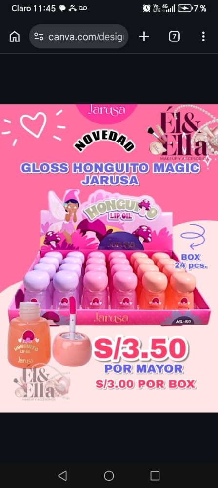 GLOSS HONGUITO MAGIC JARUSA