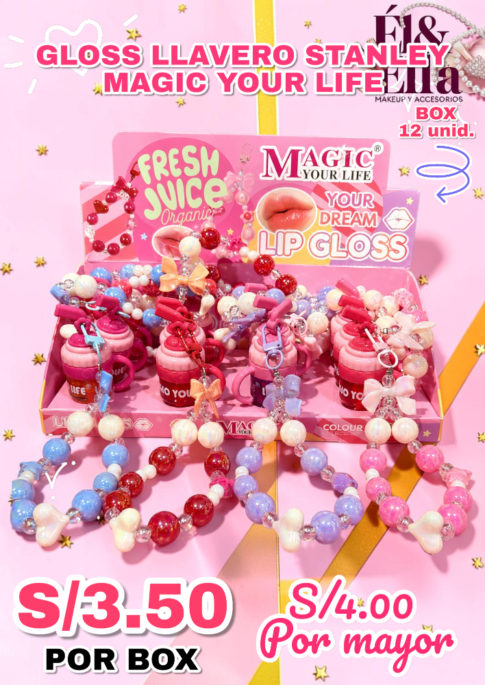 GLOSS LLAVERO STANLEY MAGIC YOUR LIFE