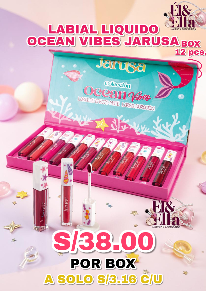 LABIAL LIQUIDO OCEAN VIBES JARUSA AGL-107