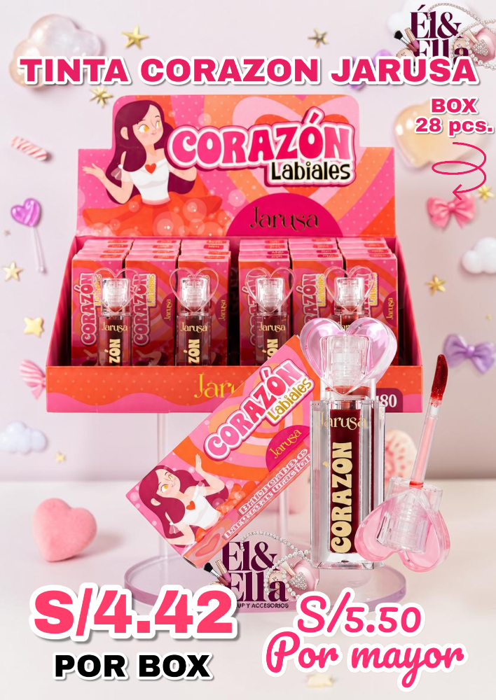TINTA CORAZON JARUSA AGL-480