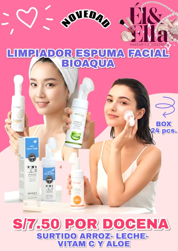 LIMPIADOR FACIAL BIOAQUA CLEANSER