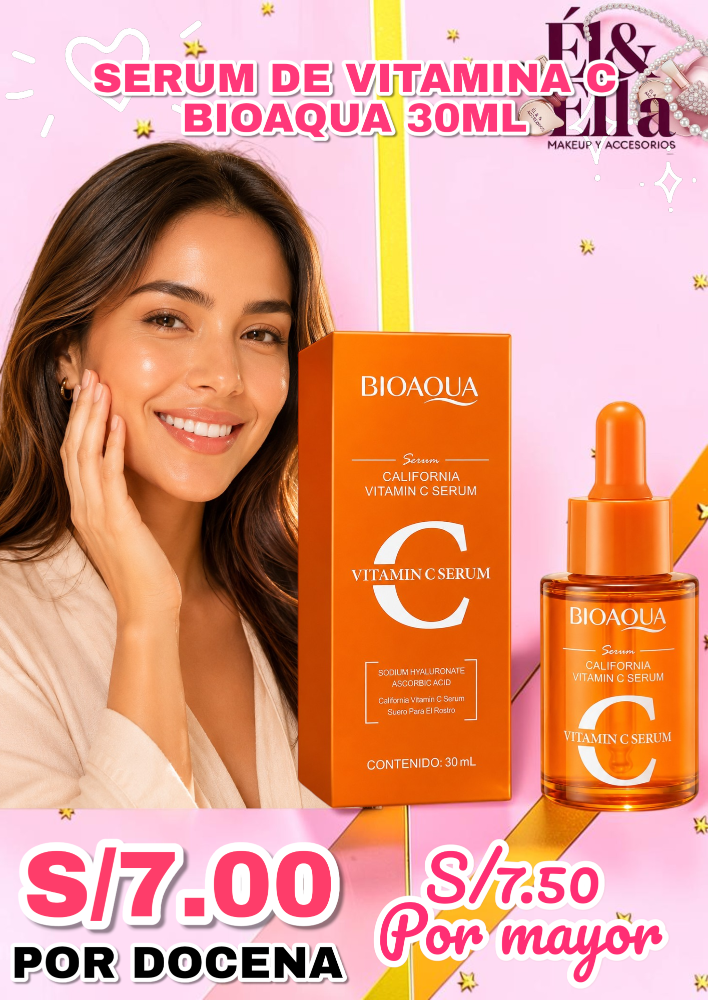 SERUM DE VITAMINA C BIOAQUA 30ML