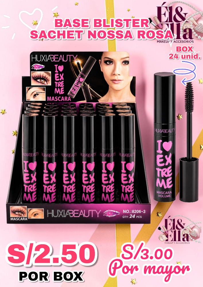 RIMEL NEGRO DUPE ESSENCE HUXA BEAUTY