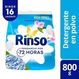 DETERGENTE RINSO POLVO 800G