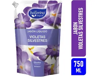 JABON BALLERINA 750ML VIOLETA