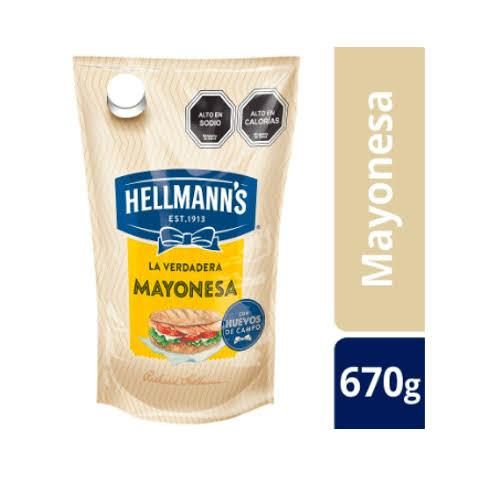 MAYONESA HELLMANS 670G