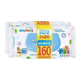 TOALLITAS EMUBABY PACK X160UND