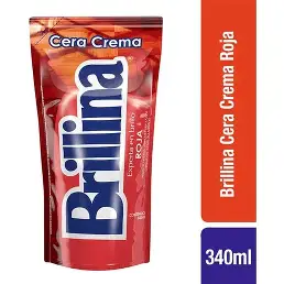 CERA CREMA BRILLINA 340ML ROJA
