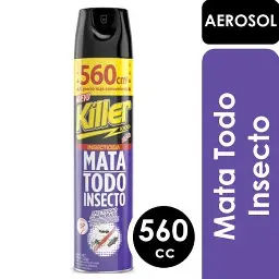 INSECTICIDA KILLER 560CC TODO INSECTO