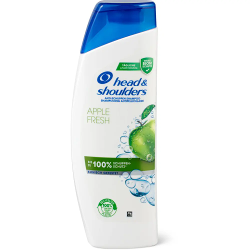 SHAMPO H&S APLLE FRESH 375ML