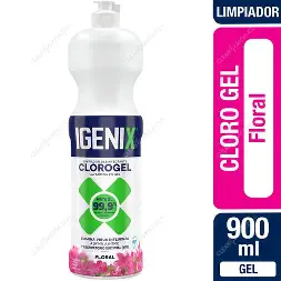 CLORO GEL IGENIX 900ML FLORAL