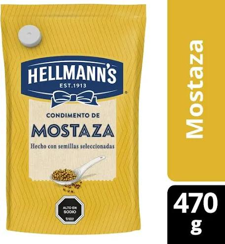 MOSTAZA HELLMANS 470G