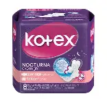 TOALLAS KOTEX NOCTURNA X 8UND