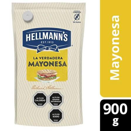 MAYONESA HELLMANS 900G