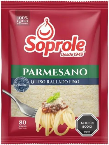 QUESO PARMESANO 80G