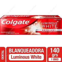 PASTA COLGATE LUMINOUS WHITE 140G