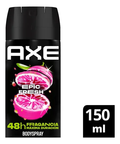 DESODORANTE AXE SPRAY 150ML EPIC FRESH