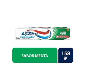 PASTA AQUAFRESH MENTA 158G