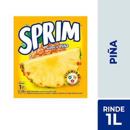 JUGO SPRIM POLVO PIÑA