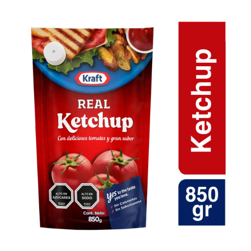 KETCHUP REAL KRAFT 850G