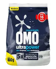 DETERGENTE OMO POLVO 800G MATIC