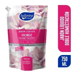 JABON BALLERINA 750ML CREMA HUMECTANTE