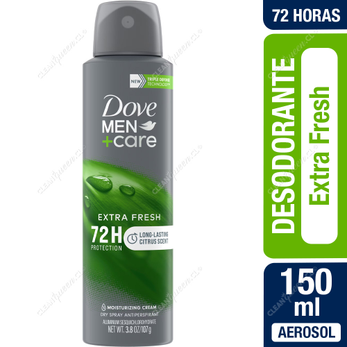 DESODORANTE DOVE SPRAY 150ML EXTRA FRESH